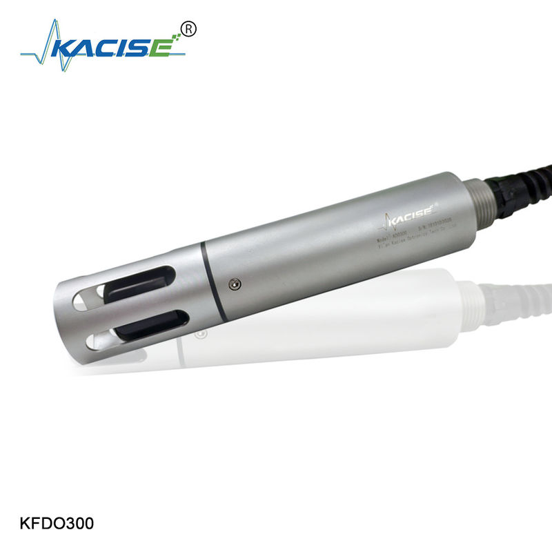 Sensor de oxigénio dissolvido por imersão com apagamento por fluorescência e impermeável IP68 para monitorização da qualidade da água