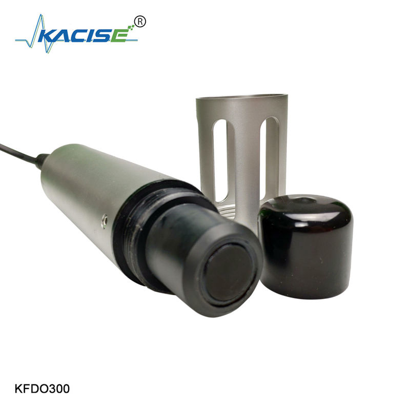Sensor de oxigénio dissolvido por imersão com apagamento por fluorescência e impermeável IP68 para monitorização da qualidade da água