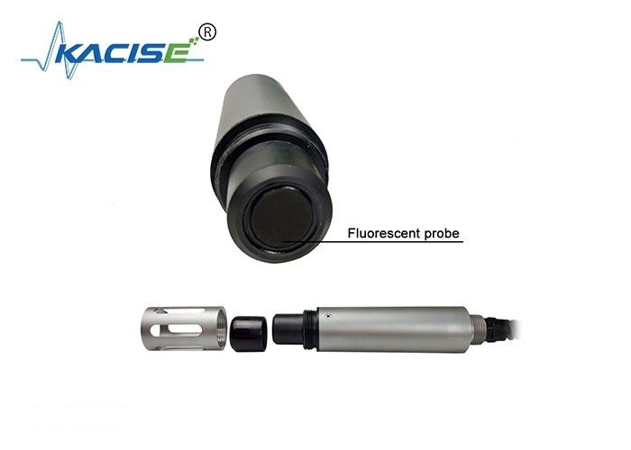 Sensor de oxigénio dissolvido por imersão com apagamento por fluorescência e impermeável IP68 para monitorização da qualidade da água