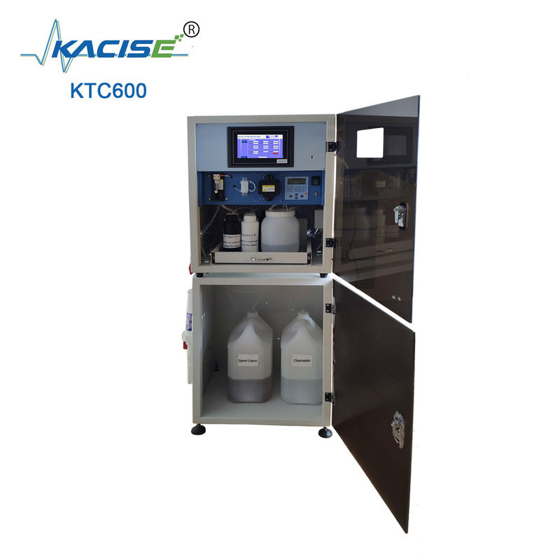 TCU Monitoring Online Total Copper Analyzer RS232 Interface com o parâmetro de monitoramento TCU