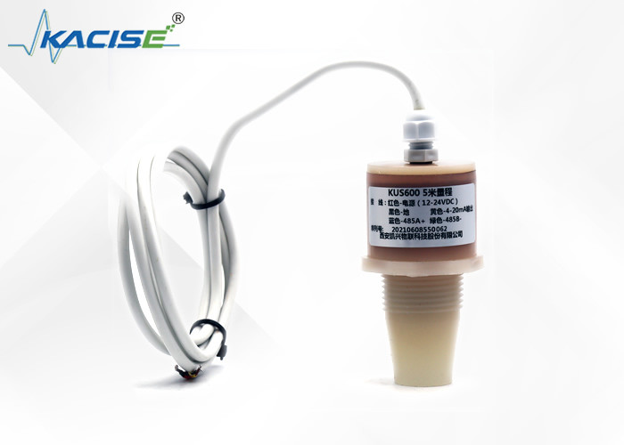 Não série ultrassônica do consumo KUS600 da baixa potência do sensor PVDF da medida do contato