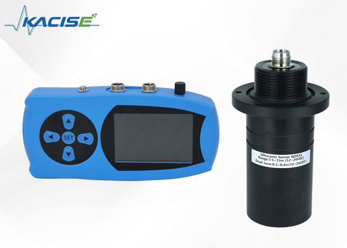 Sensor ultrasônico portátil usando interface RS485 e protocolo Modbus para medição de profundidade e alcance subaquático