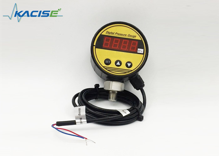 Calibre de pressão da bateria de Digitas da elevada precisão com o diodo emissor de luz que destaca a exposição