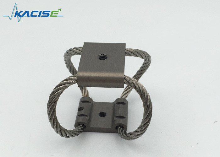 Isolador de vibração de aço inoxidável da corda de fio do anti impacto para a maquinaria industrial