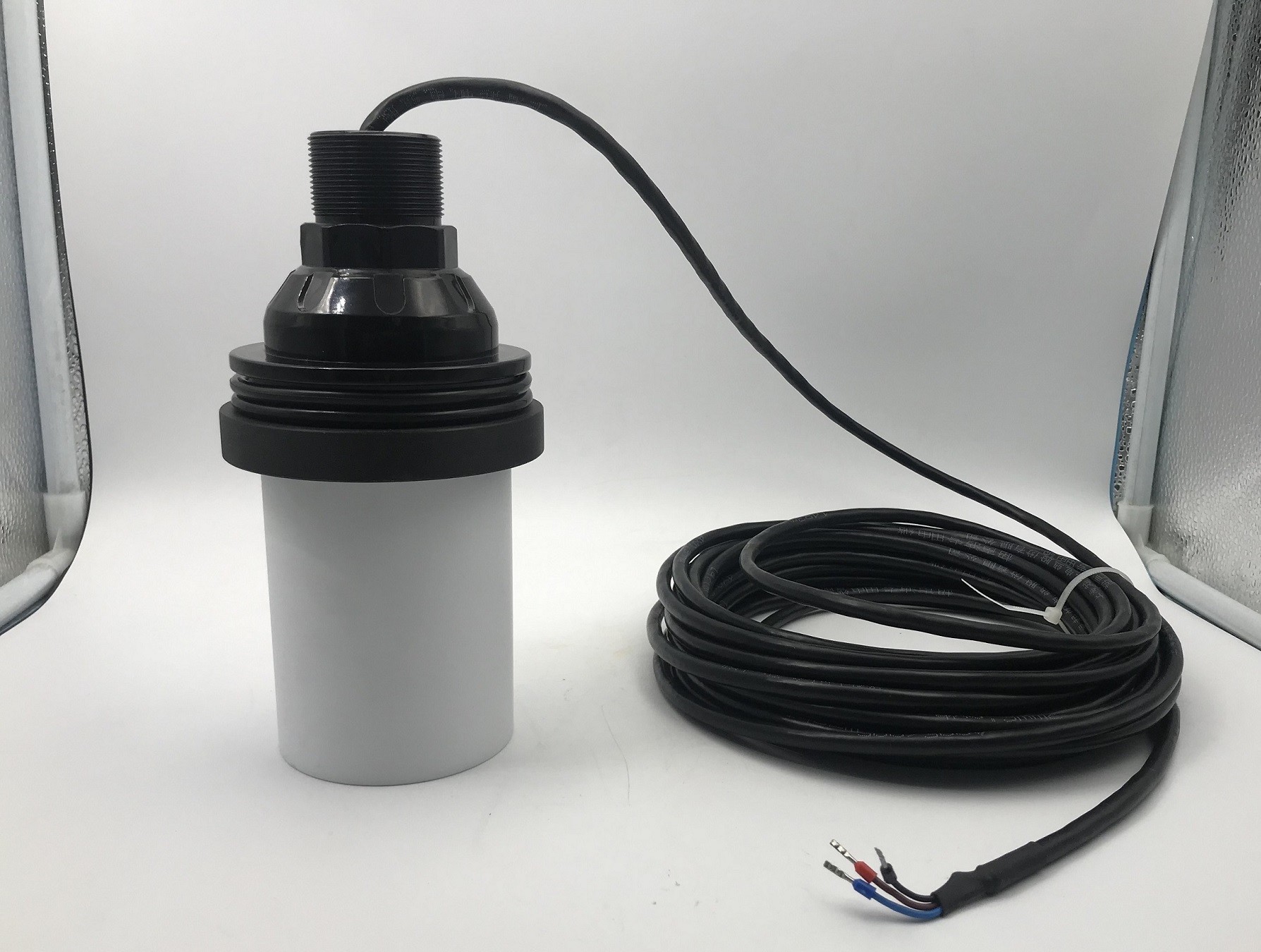IP68 Waterproof o material ultrassônico do alojamento do sensor PTFE com escala de 0,5 - de 12m