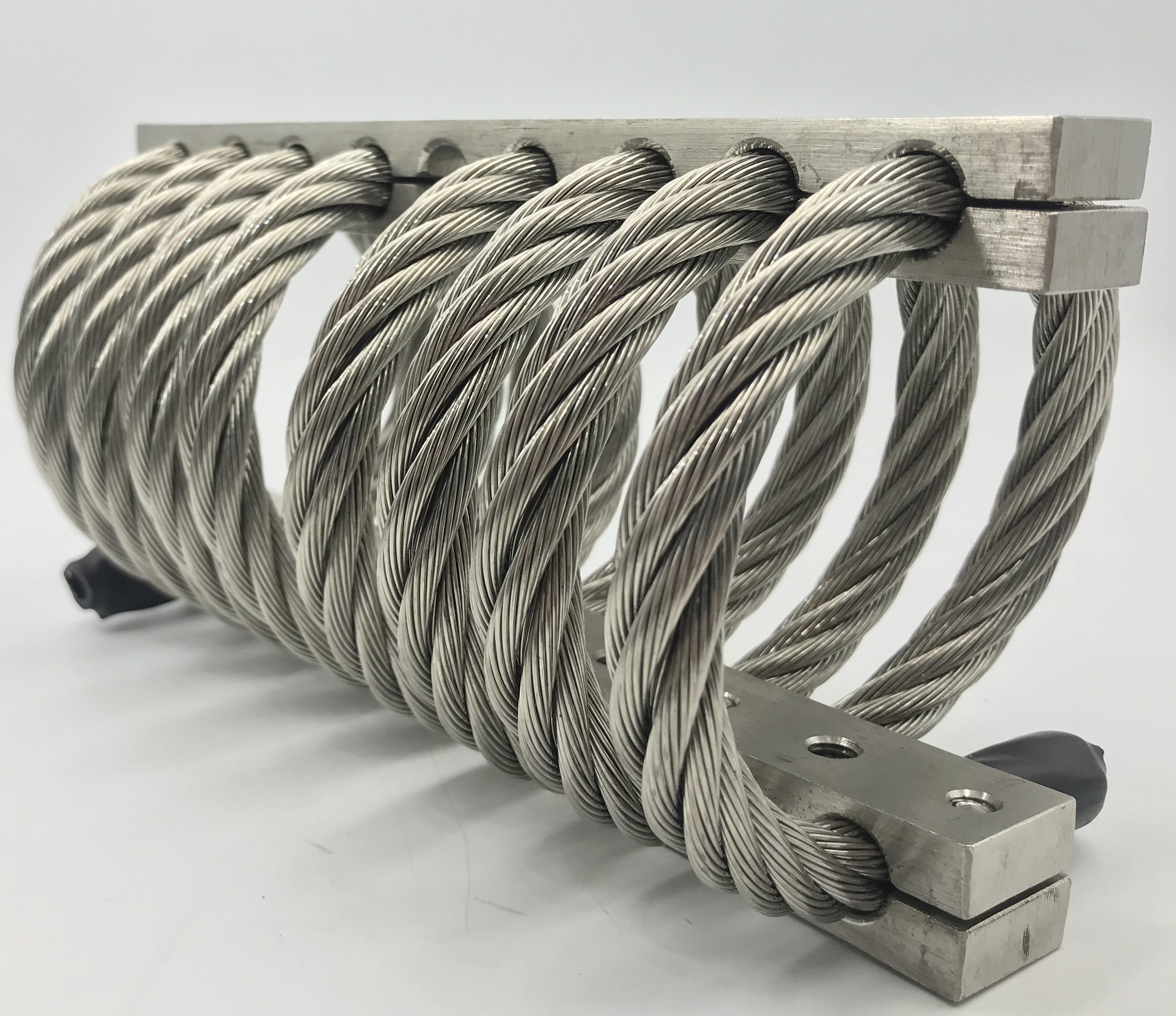 Isolador de vibração de aço inoxidável durável da corda de fio com tempo longo