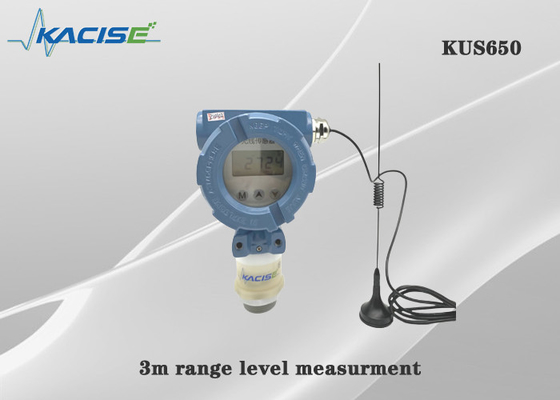 Sensor de nível ultrassônico sem fio KUS650A com alcance de 3m para medir a distância