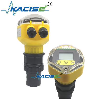 Sensor de nível ultrassônico para aquicultura 4 - 20 mA controla automaticamente o medidor de nível de água