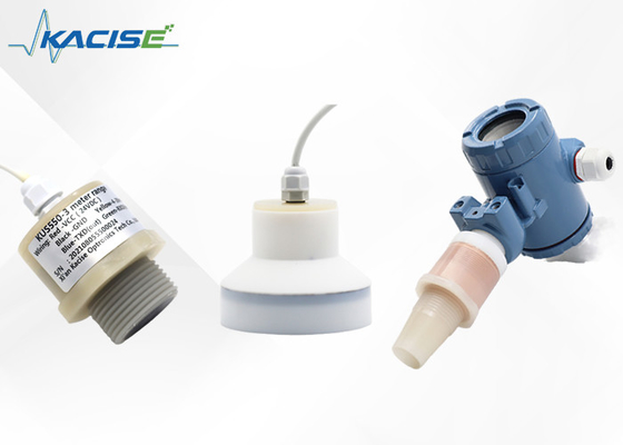 Sensor ultrassônico anticorrosivo KUS PTFE / PVDF para medição de nível e distância em ambiente corrosivo