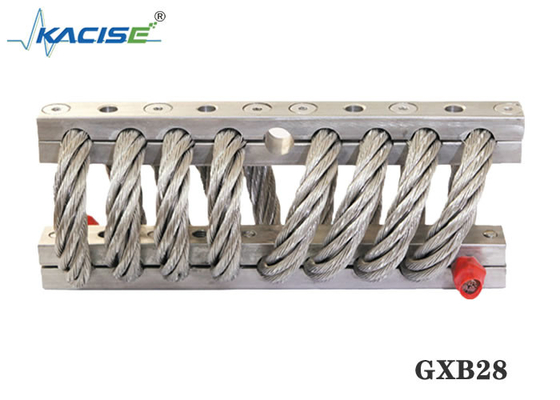Dados de teste GXB28-900 isoladores de vibração de cabos de aço equipamentos de máquinas-ferramenta
